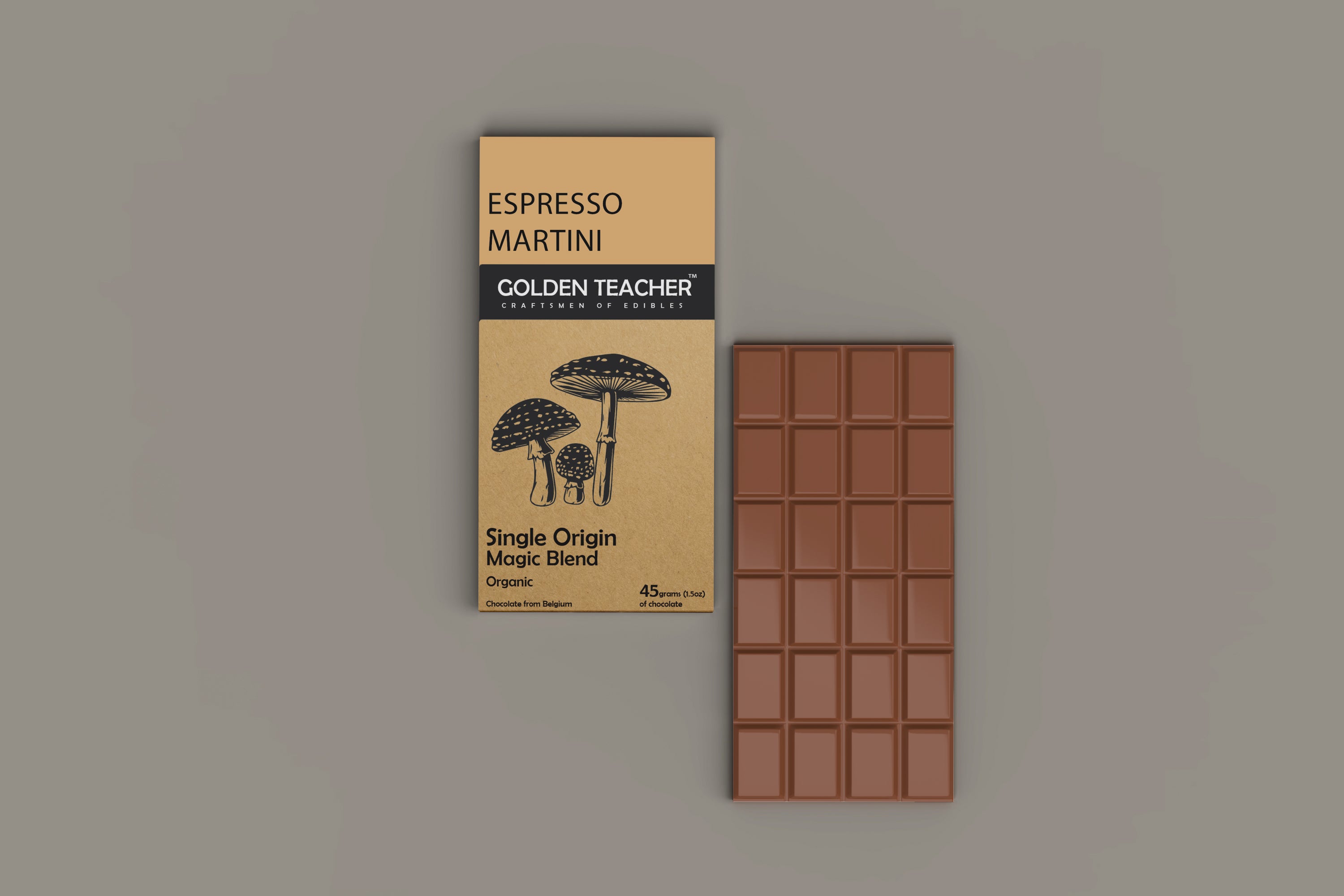 Golden Teacher Espresso Martini Chocolate Bar
