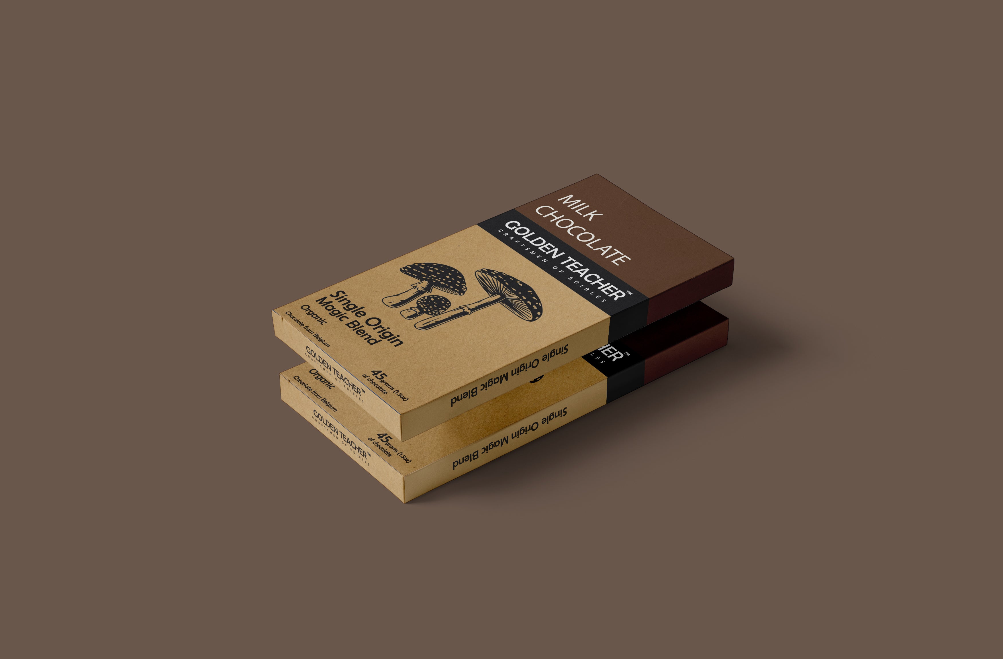 Golden Teacher Milk Chocolate Bar