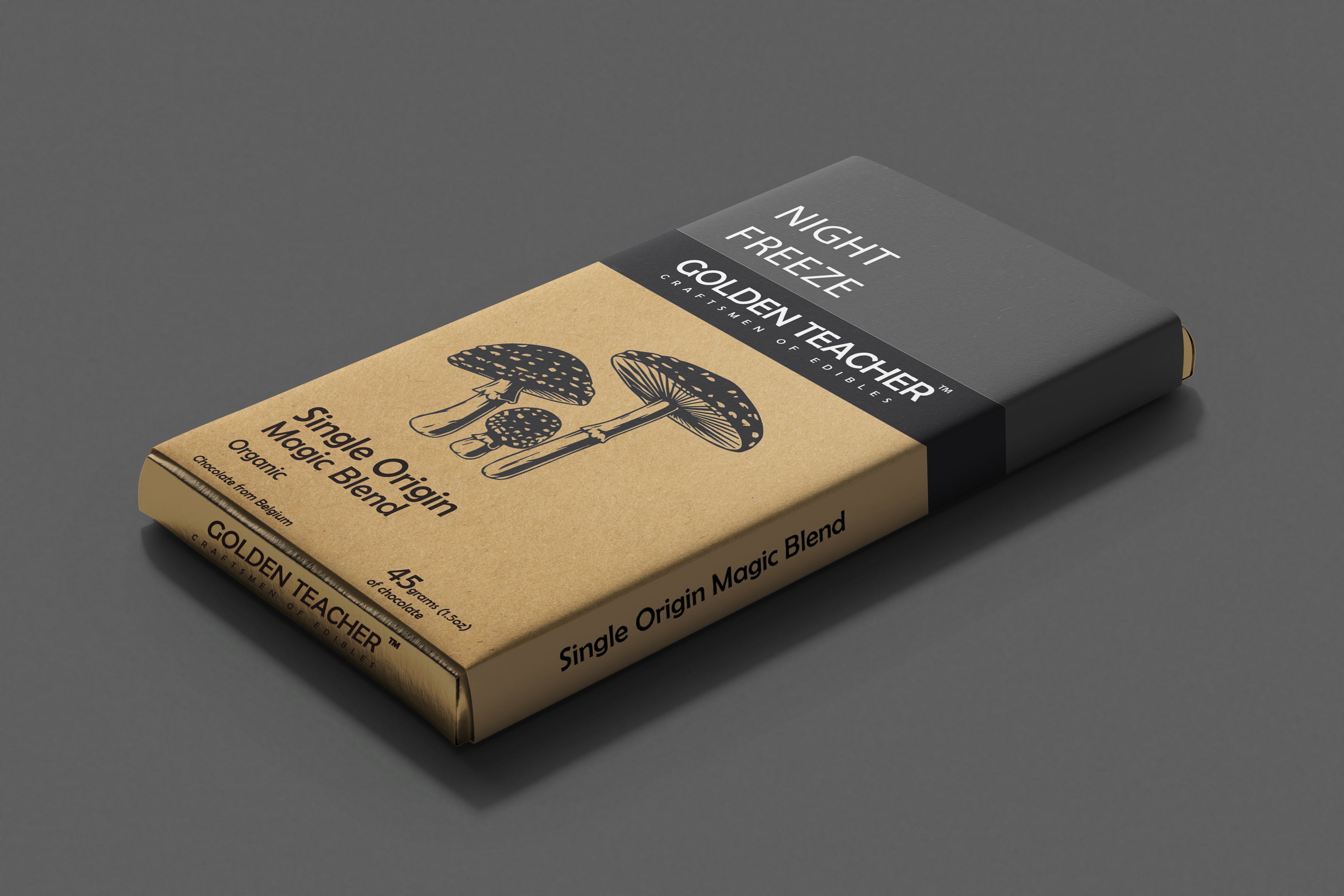 Golden Teacher Night Freeze Chocolate Bar