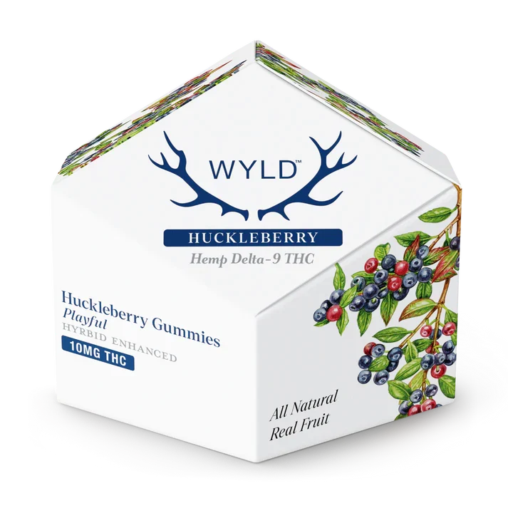 WYLD Hemp Gummies Huckleberry